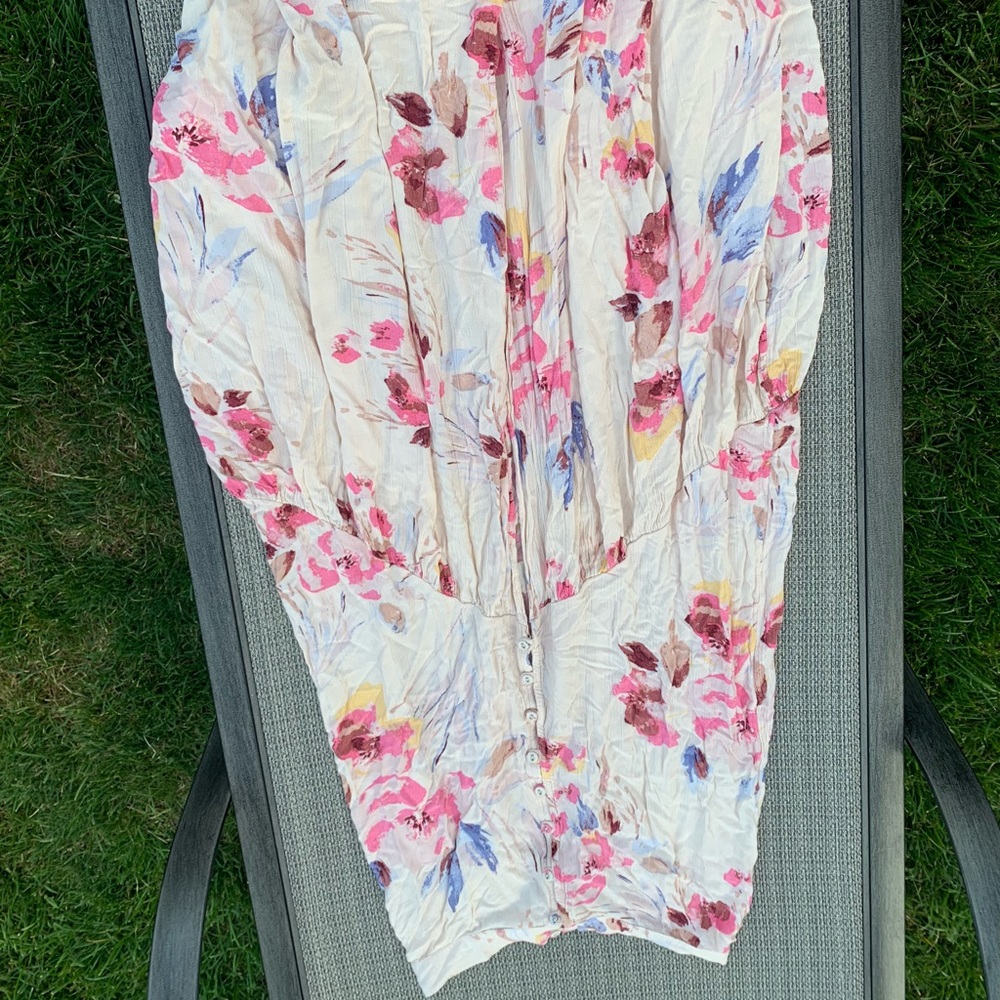 Billabong Floral Maxi Skirt